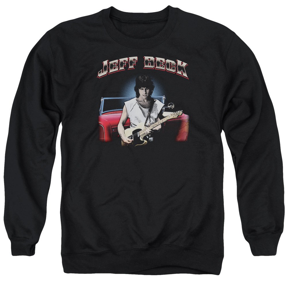 Jeff Beck Jeffs Hotrod Unisex Crewneck Sweatshirt for Men & Women | Vintage Rock Band Merch | Casual Wear & Concert Outfit