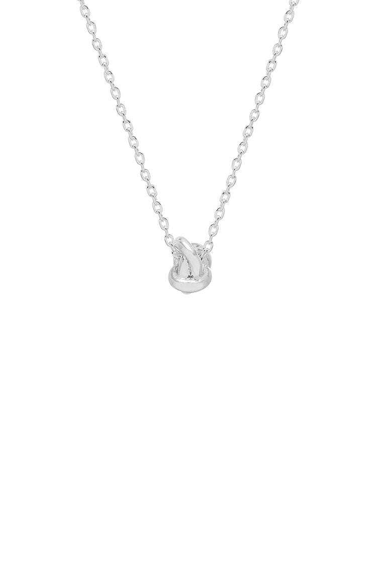 Knot Charm Necklace - Elegant Adjustable Jewelry for Women | Perfect for Everyday Wear, Date Nights & Special Occasions
