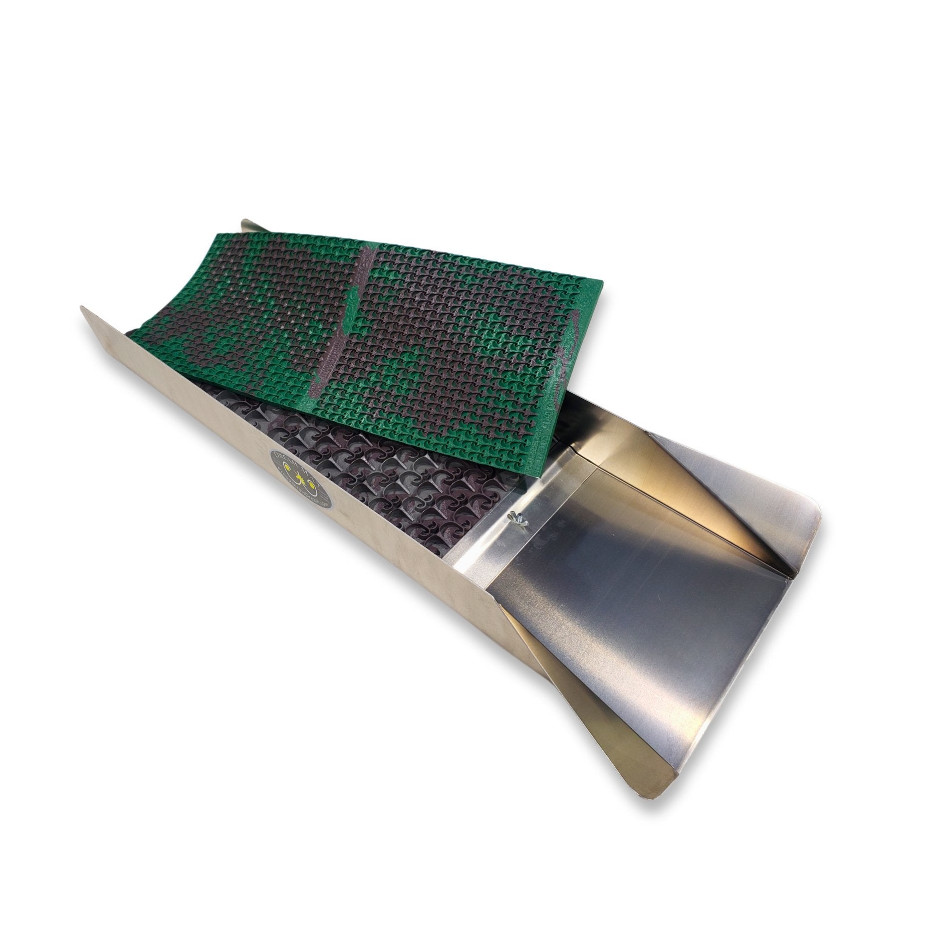 Gold Sluice Box with Mini/Micro Dream Mat Kit - Big Foot Series 10x35 Inch for Gold Prospecting & Mining | Perfect for River Panning & Outdoor Adventures