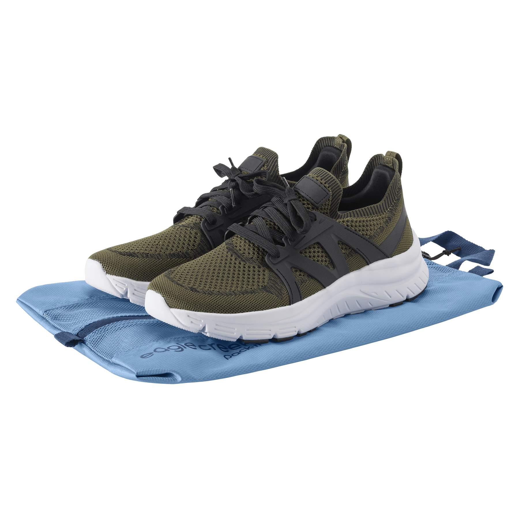 Eagle Creek Pack It Reveal Shoe Sack - Travel Shoe Organizer for Sneakers, Sandals & Boots - Compact & Lightweight for Suitcase, Gym Bag & Weekend Trips