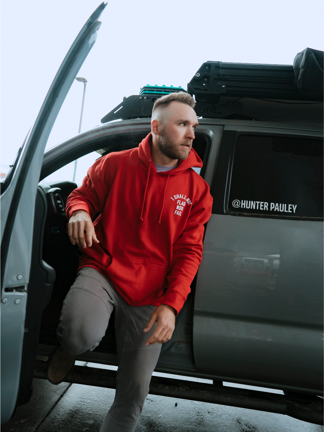ANTHEM HOODIE - Premium Red Pullover Hoodie for Men & Women | Cozy Casual Wear for Gym, Street Fashion & Outdoor Activities