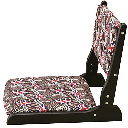 Foldable Zaisu Floor Chair - Ergonomic Back Support Padded Gaming Chair for Adults, Legless Japanese Style Meditation Seat - Perfect for Reading, Gaming, Yoga & Small Spaces - Living Room, Bedroom, Balcony Use
