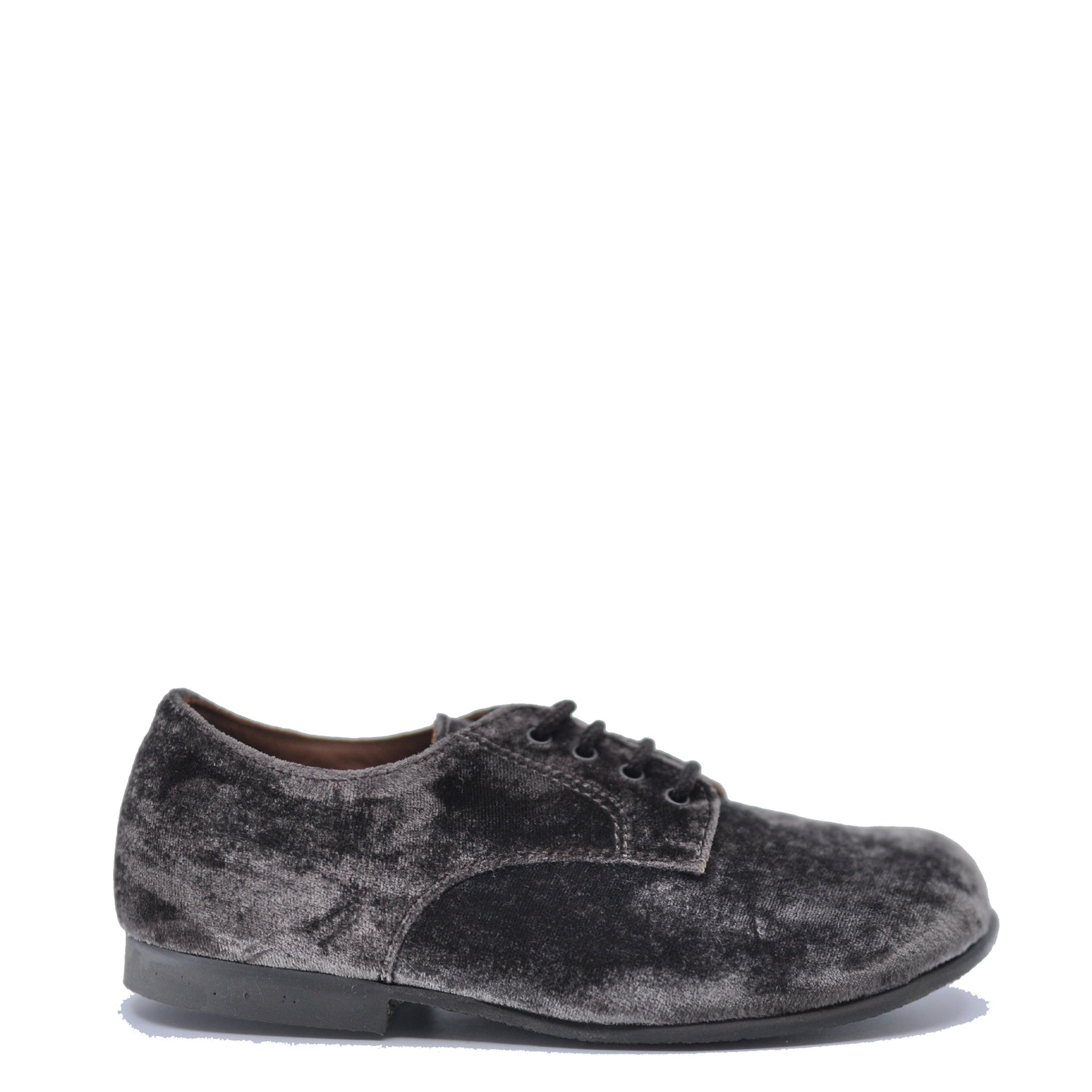Pepe Gray Velvet Oxford Shoes for Men - Classic Comfortable Slip-On Loafers for Business Casual & Office Wear