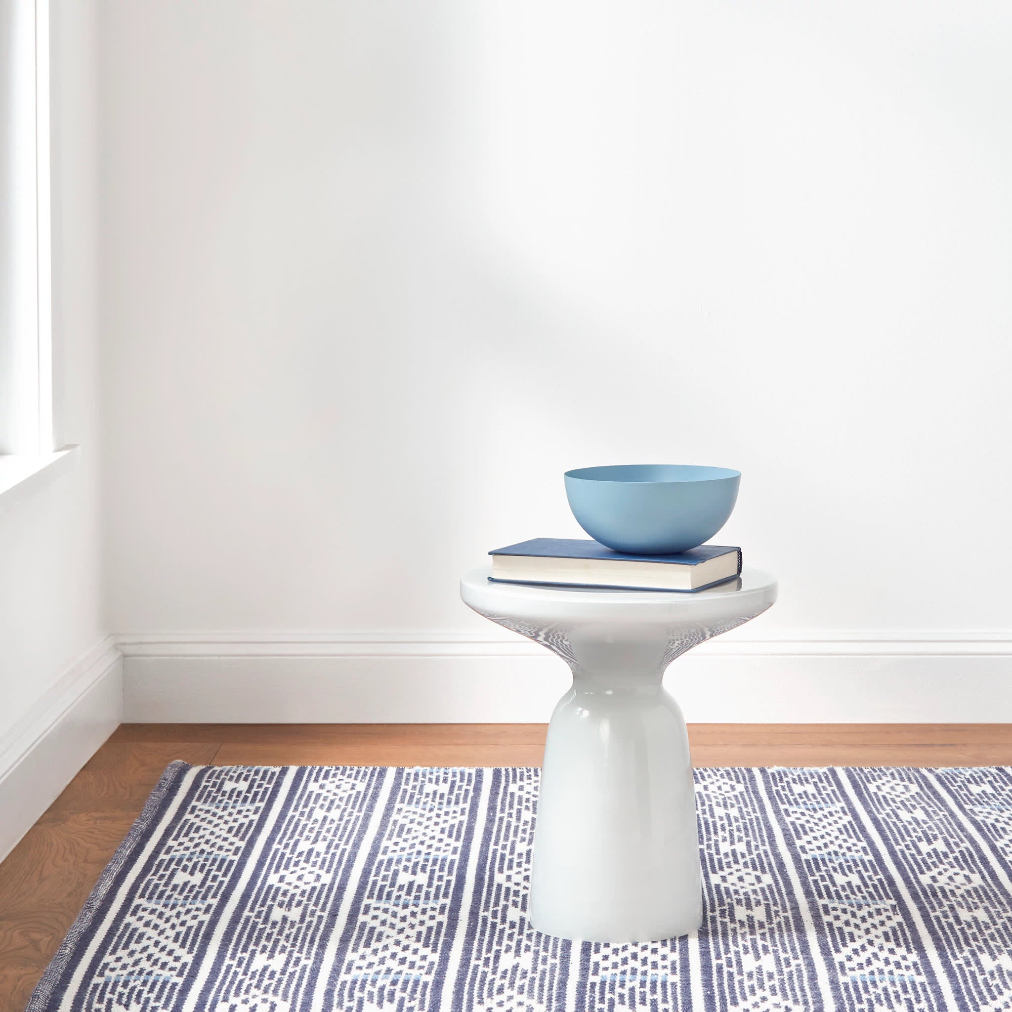 Dharma Handwoven Indoor/Outdoor Area Rug - Blue Bohemian Style | Perfect for Living Room, Bedroom, or Patio Decor