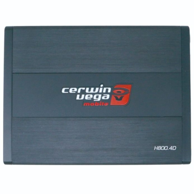 Cerwin Vega H800.4D HED 4 Channel Digital Car Amplifier - High Power Audio System for Cars, Trucks & SUVs | Perfect for Upgrading Vehicle Sound Systems