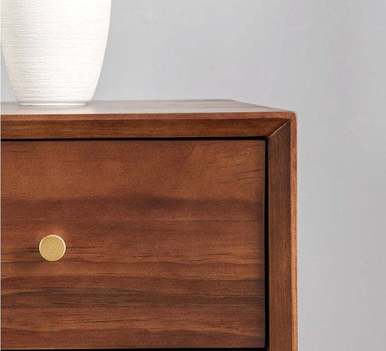 Modern Solid Wood Buffet Sideboard - Elegant Storage Cabinet for Dining Room, Living Room & Entryway - Perfect for Entertaining & Home Organization