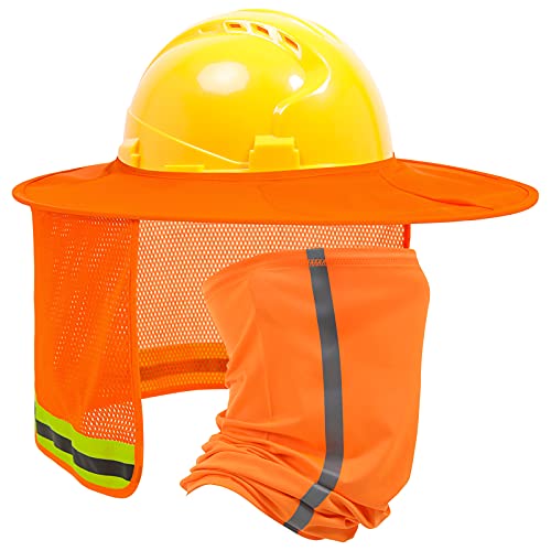 Sun Shade 1+bandana 1 Orange