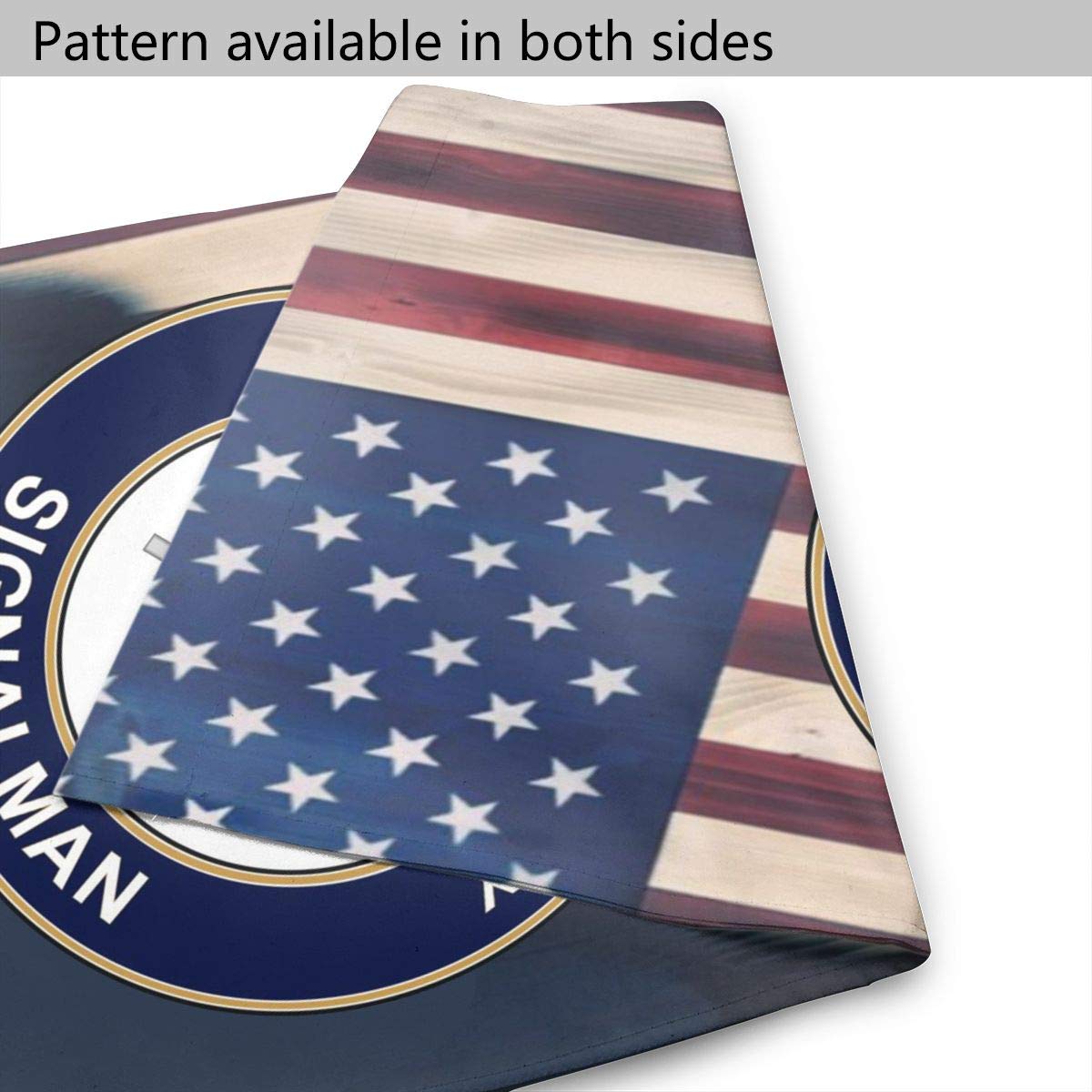 Signalman-SM Double Sided American Flag - Outdoor Garden Flag for Home Decor, Patriotic Display, Yard & Porch Decoration