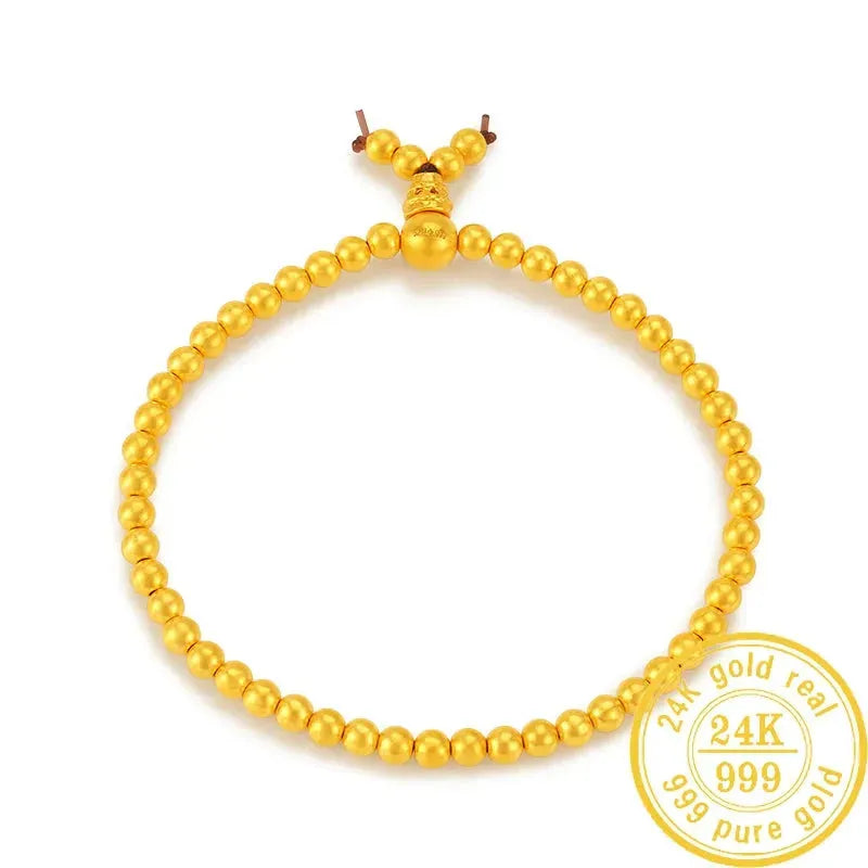 24K Pure Gold Bracelet - 999 Solid Real Gold Bangle with Butterfly Design, Elegant & Trendy Jewelry for Women | Perfect Gift for Birthday, Anniversary & Special Occasions