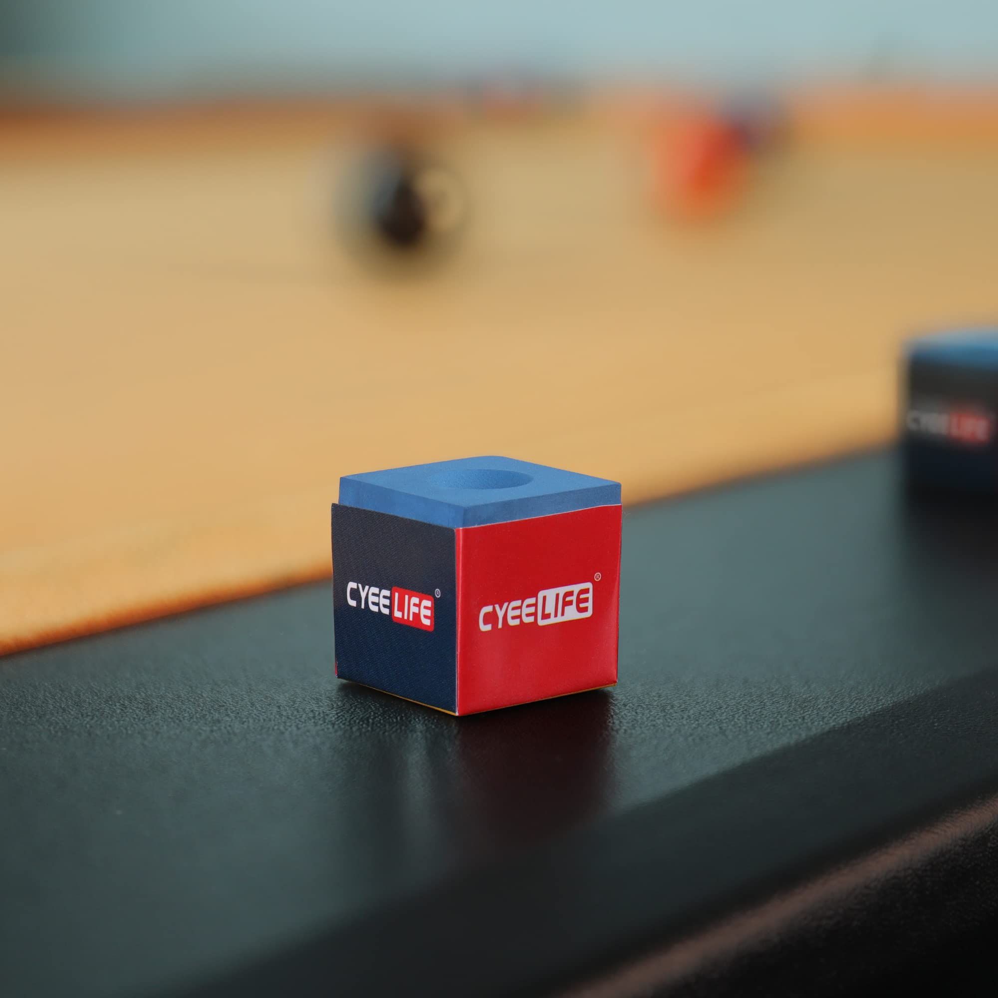 Premium CyeeLife Billiard Chalk 6-Pack Blue - Professional Pool Table Accessories for Snooker & Billiards | Perfect for Home Game Rooms, Bars & Pool Halls