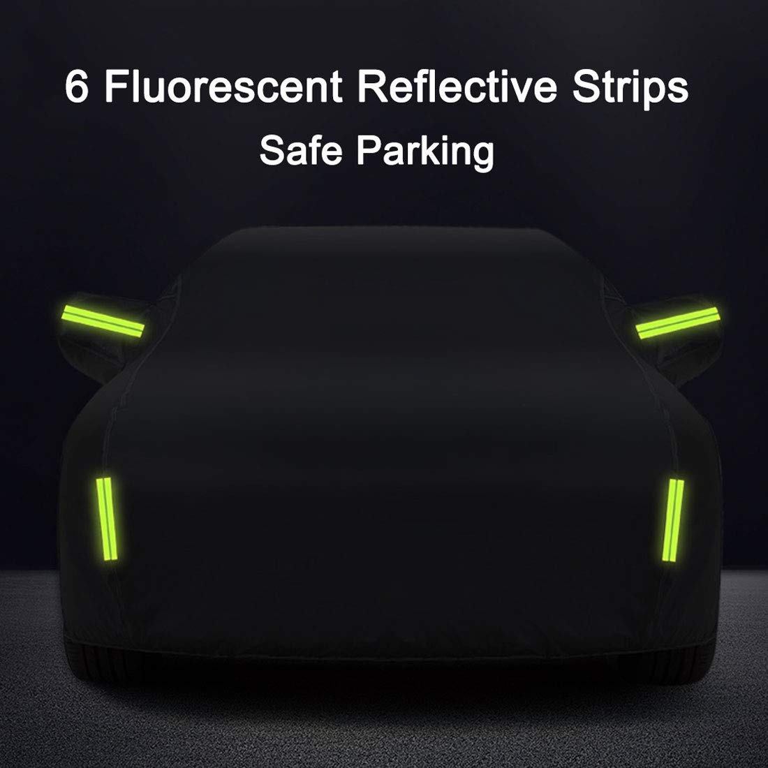 Custom Fit All-Weather Waterproof Car Cover for Maserati Levante 5-Door SUV (2017-2023) - Windproof Outdoor Vehicle Protection with Cotton Lining & Storage Bag - Perfect for Parking, Travel & Long-Term Storage