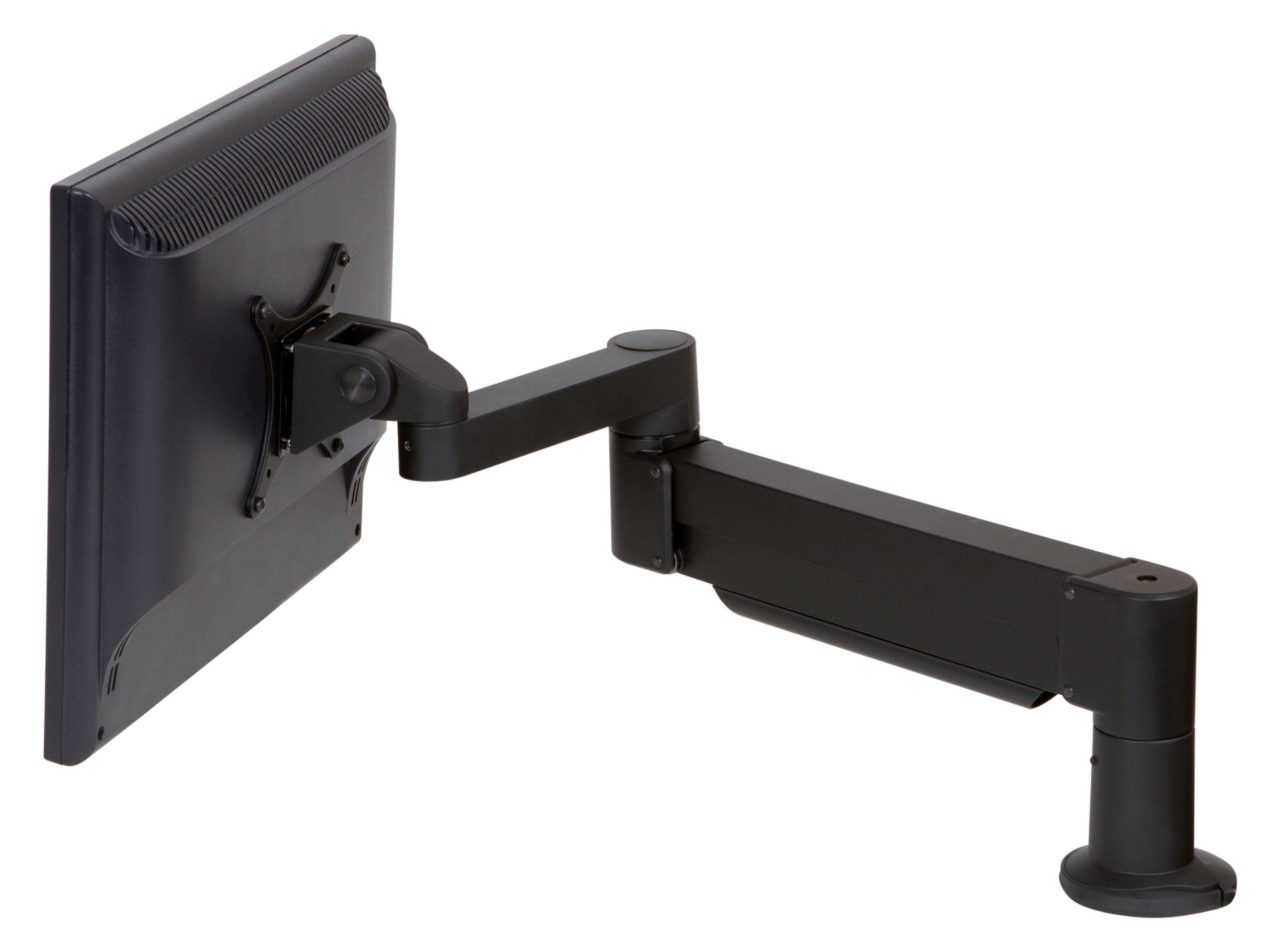 7Flex 24-Inch LCD Monitor Mount - Adjustable VESA Bracket for Home & Office - Perfect for Dual Screen Setup, Gaming, and Workspace Ergonomics