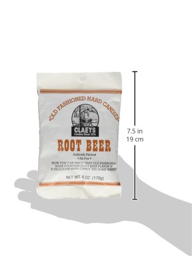 Root Beer Hard Candy 6oz - Old Fashioned Flavor - Bulk Pack for Parties, Gifts & Movie Nights