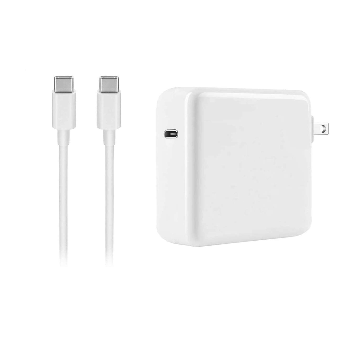Runnerway 61W USB C Fast Charger - Type C Wall Charger for iPhone 15/14/13, MacBook, iPad Pro, Samsung Galaxy - Includes USB C to USB C Cable - Perfect for Travel, Home & Office Charging