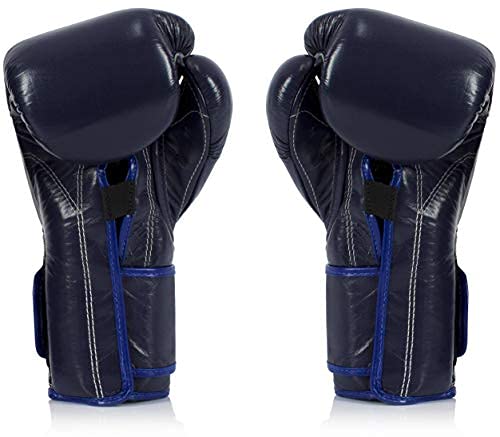 Fairtex BGV9 Muay Thai Boxing Gloves for Professionals & Trainers - Mexican Style MMA Gloves for Heavy Hitters | Lightweight, Shock-Absorbent Punching Gloves for Kickboxing, Sparring & Bag Work