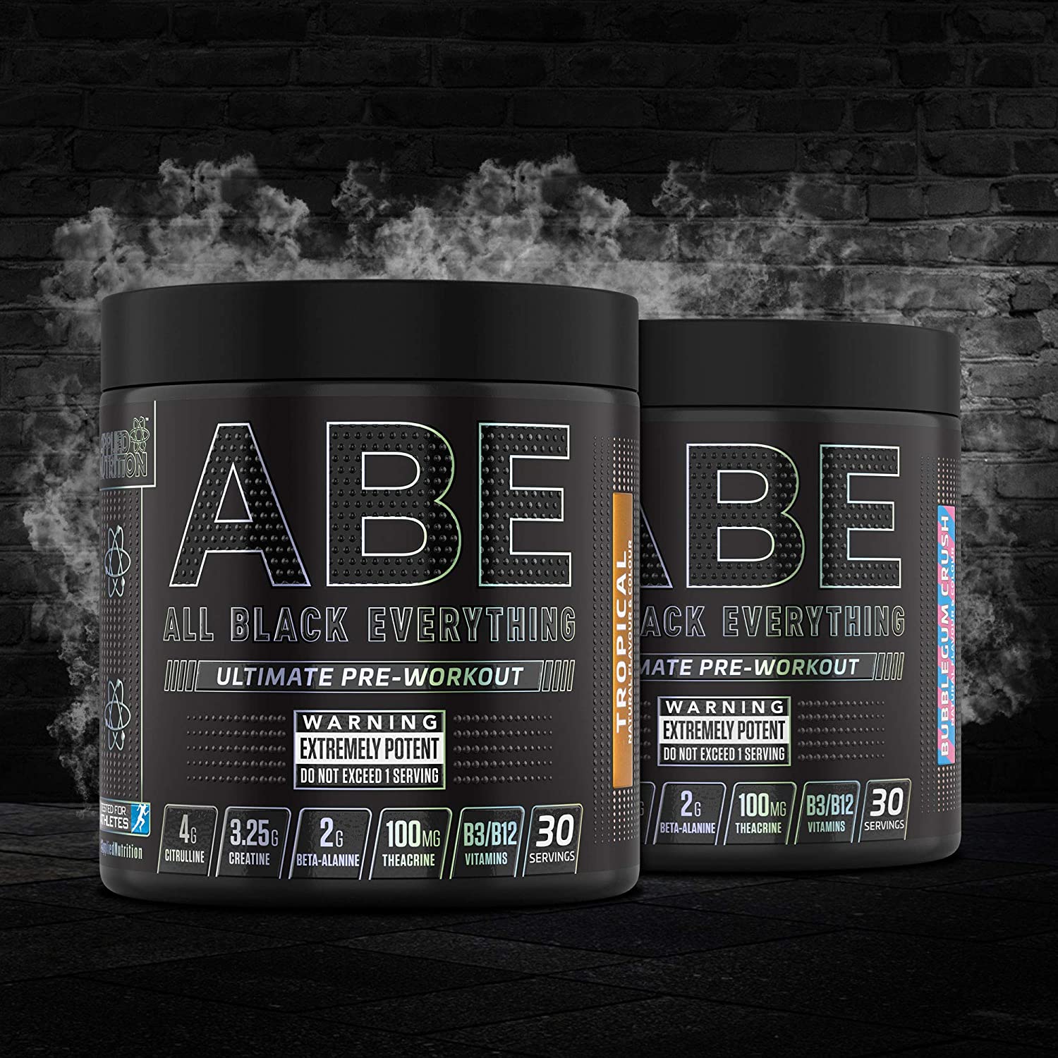 Applied Nutrition ABE (All Black Everything) Ultimate Preworkout Powder 315g - Boost Energy & Performance for Intense Workouts & Gym Sessions