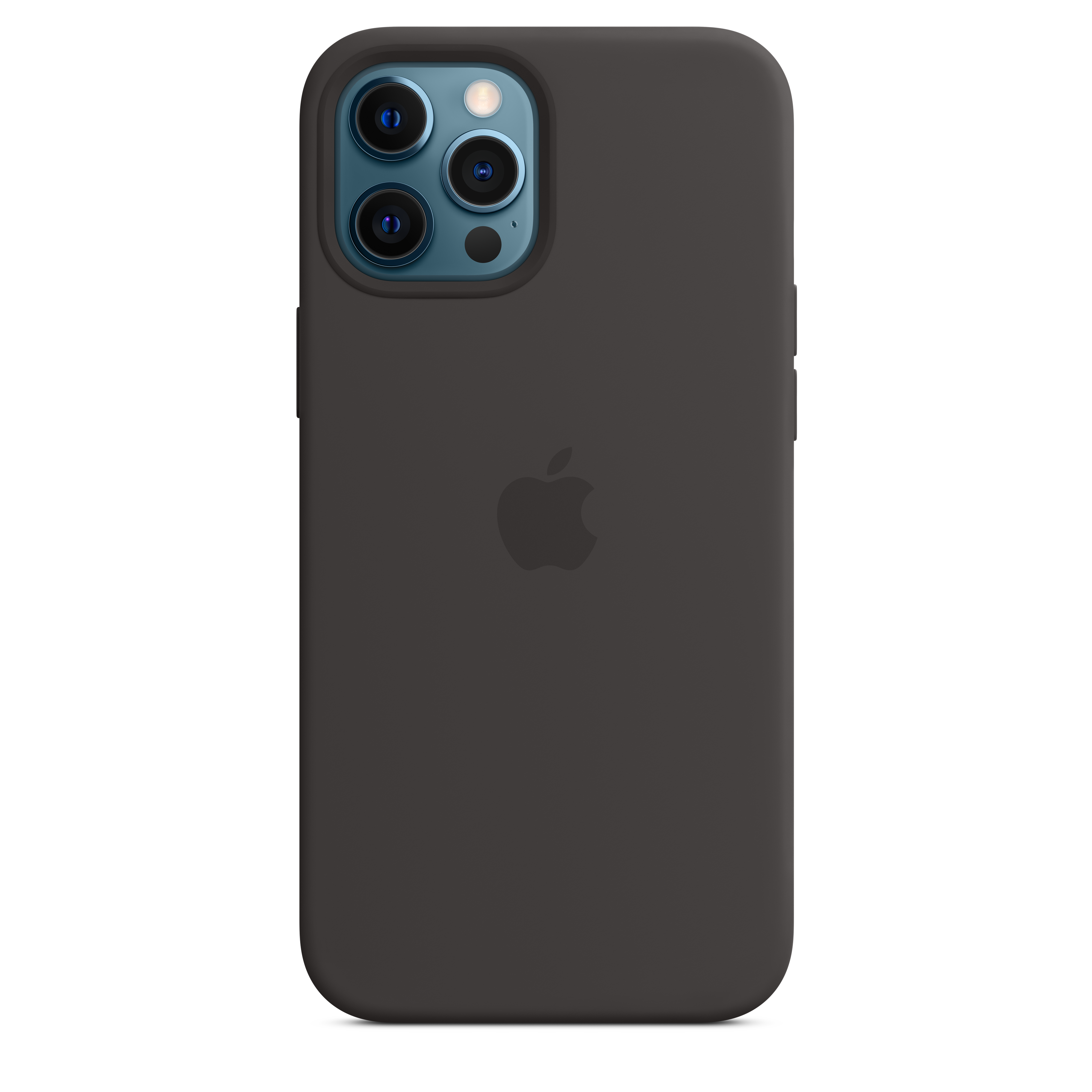 iPhone 12 Pro Max Silicone Case - Black | Slim Fit Protective Cover for Apple iPhone 12 Pro Max | Perfect for Everyday Use, Work & Travel