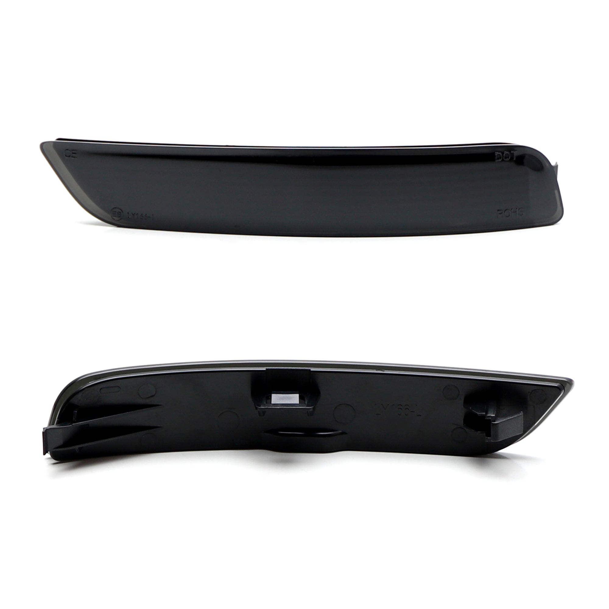 Dark Smoke Lens Rear Bumper Reflector for 2014-2019 BMW F15 X5 M Sport - Upgrade Your Vehicle's Style & Safety (Perfect for Night Driving and Custom Car Modifications)