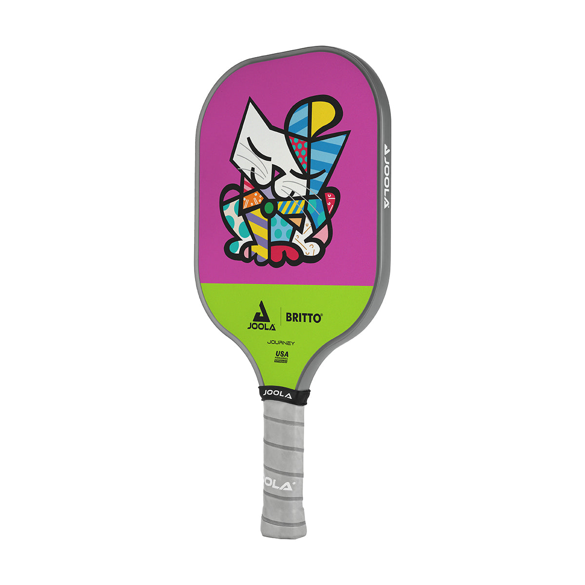 JOOLA BRITTO Pickleball Paddle - Premium Carbon Fiber Surface with Cushion Grip - USA Pickleball Approved - Perfect for Indoor & Outdoor Games, Tournaments & Recreational Play