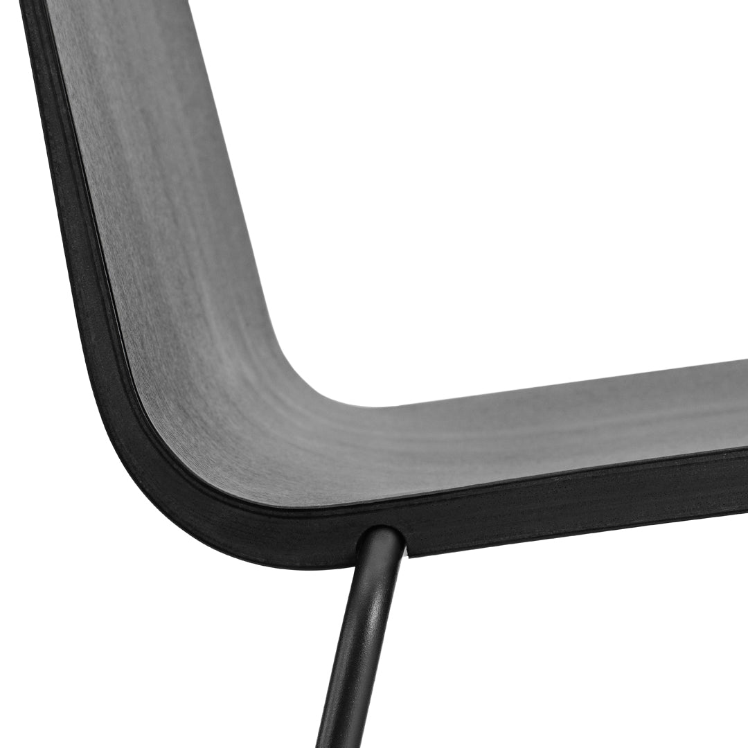 Just Chair - Heavy Duty Steel Stackable Chair for Office, Restaurant & Events - Durable & Space-Saving Seating Solution