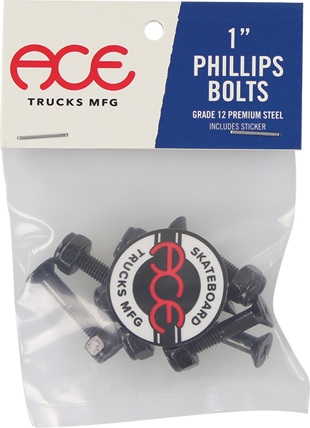 Ace 1 Phillips Screwdriver Set - 10-Piece Black Hardware Tool Kit for Home Repair, DIY Projects & Electronics Assembly