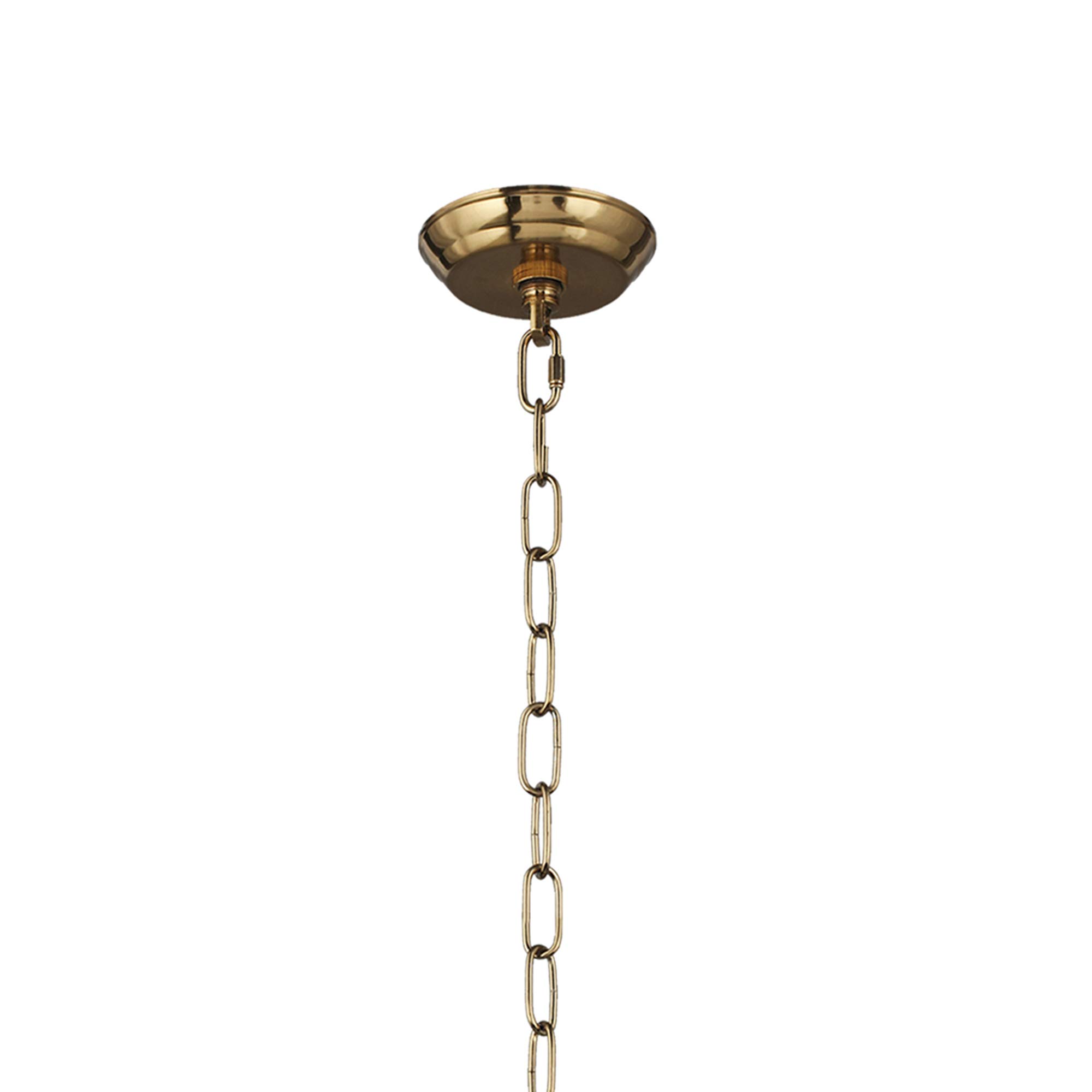 AA Warehousing LZ20812-6GD Gold Crystal Chandelier - Elegant Dining Room Lighting Fixture for Home Decor | Perfect for Living Room, Bedroom, or Entryway