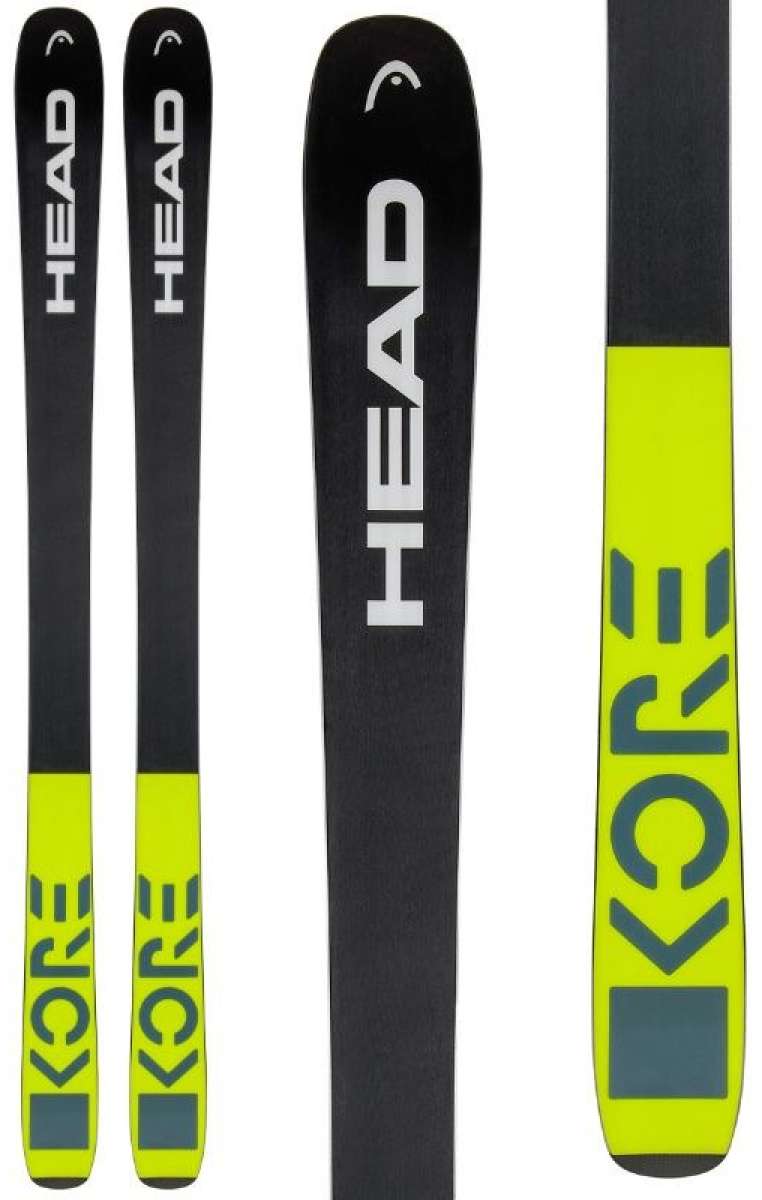 Head Kore 93 Skis 2024 - Lightweight All-Mountain Skis for Men & Women | Perfect for Powder, Groomers & Backcountry | Best for Advanced Skiers & Freeriders