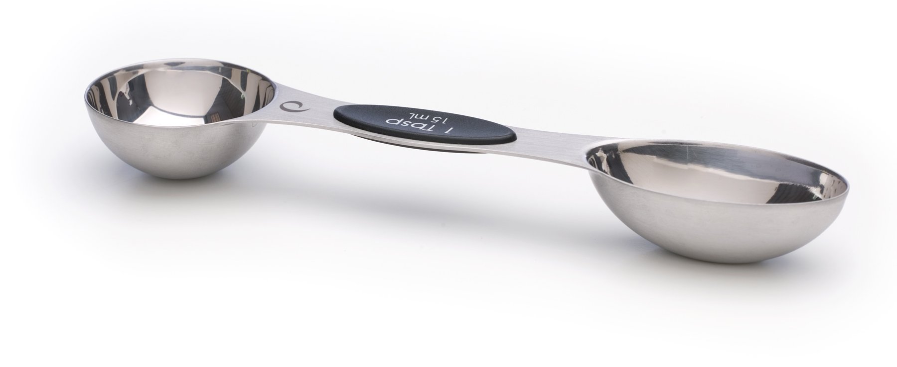 Progressive International Prepworks Magnetic Measuring Spoons Set of 5 - Black | Stainless Steel Kitchen Measuring Tools for Baking, Cooking & Coffee | Perfect for Home Chefs & Professional Bakers