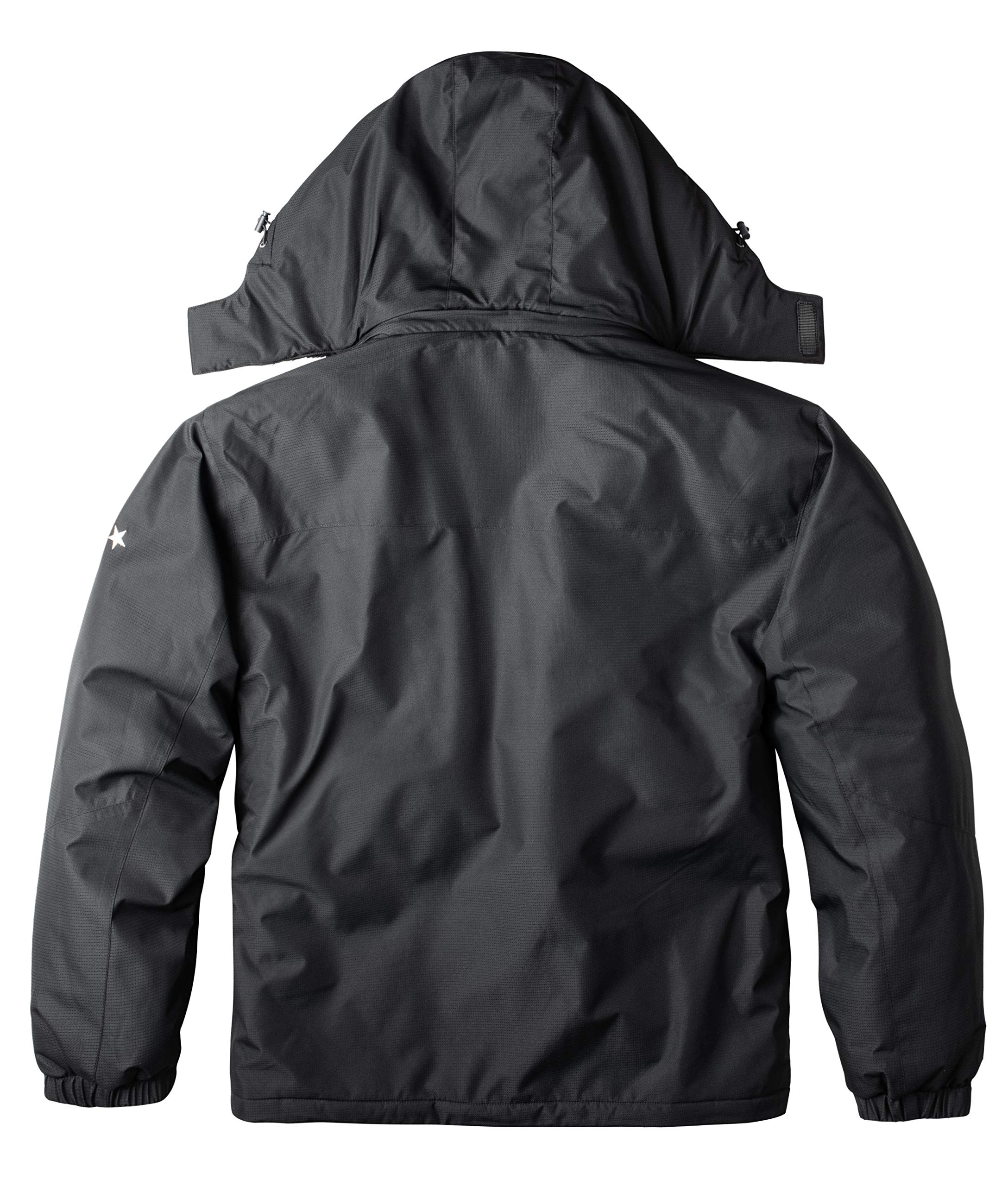 Men's Black Stars Jacket - Vintage Surplus Style for Outdoor Adventures & Casual Wear