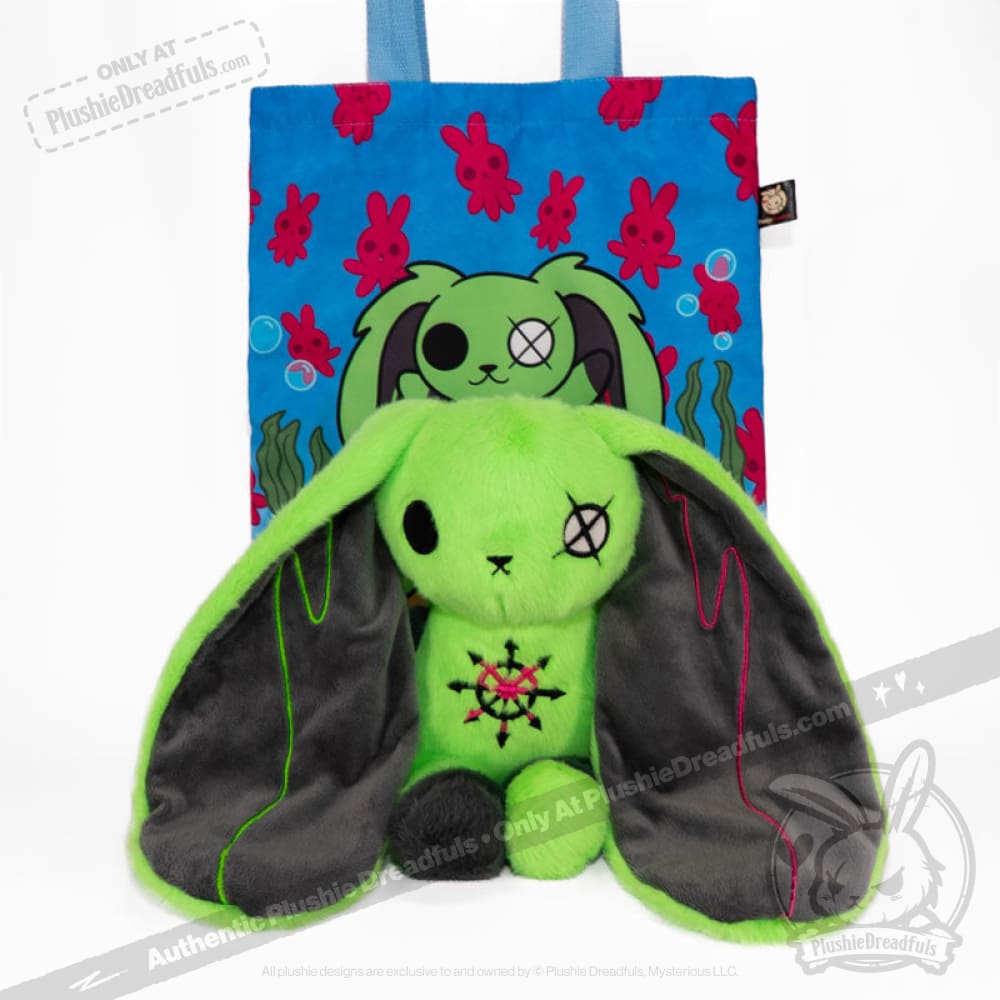 Plushie Dreadfuls ADHD Rabbit Extra Chaos Edition - Soft Stuffed Animal Toy for Kids & Adults | Perfect for Anxiety Relief, ADHD Support & Emotional Comfort
