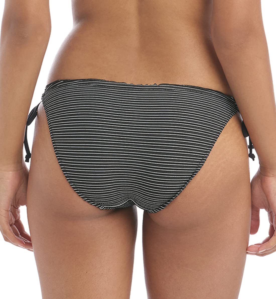 Freya Ocean Calling Tie Side Swim Brief - Small, Midnight Blue - Sexy High Cut Bikini Bottom for Women - Perfect for Beach, Pool, and Vacation