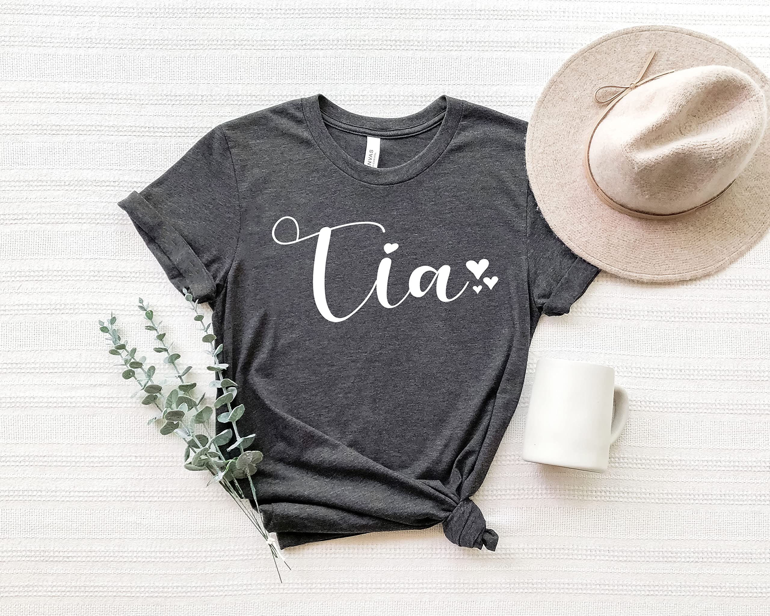 Tia Shirt - Cute Mexican Aunt T-Shirt for Pregnancy Announcement | Perfect Gift for Expecting Aunts & Auntie Life Celebration | Ideal for Baby Showers, Gender Reveals & Family Gatherings