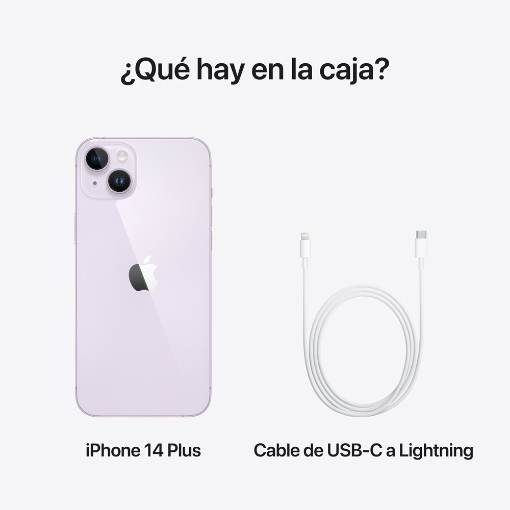 iPhone 14 Plus 256GB Purple - Premium Smartphone for Work, Travel & Entertainment | Fast Performance & Long Battery Life