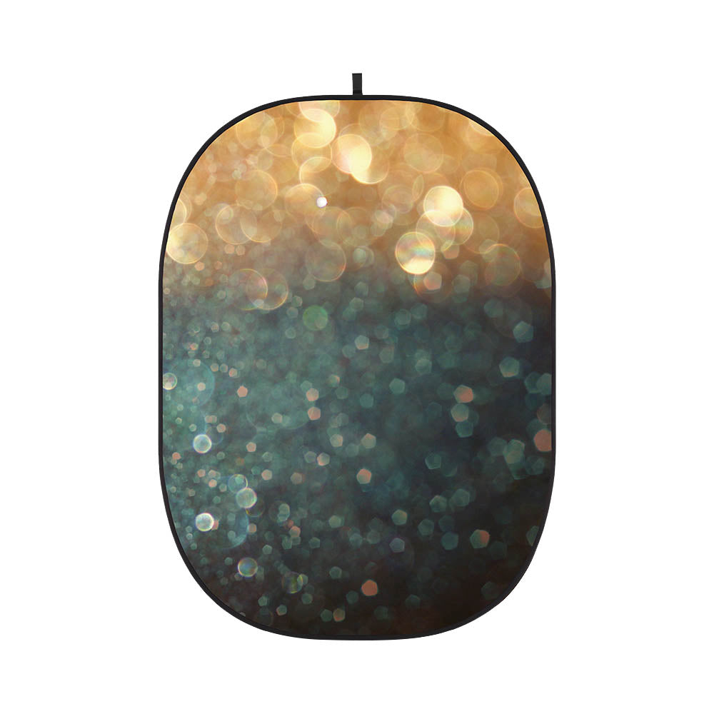 CBA TB0011 Bokeh Textured 2x1.5m Foldable Photography Backdrop - Perfect for Portrait, Product, and YouTube Video Shooting