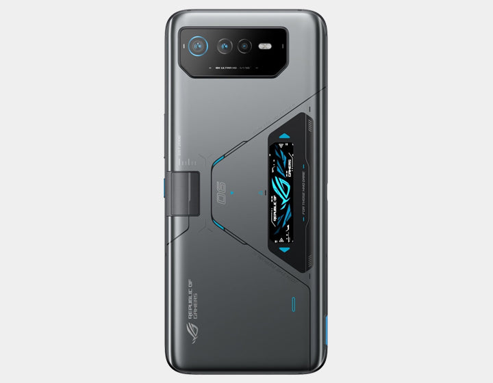ASUS ROG Phone 6D 5G Gaming Smartphone (AI2203) - 256GB ROM 12GB RAM, Dual SIM Unlocked GSM - Black | High-Performance Mobile for Pro Gamers & Streaming