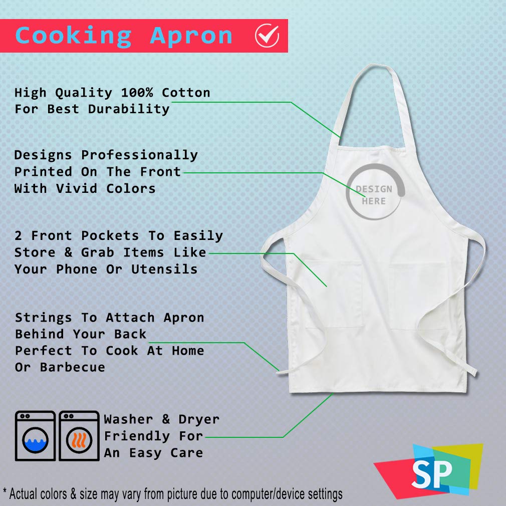 Norwegian Girl Norway Norwegians Bib Kitchen Apron - Cute & Durable Cooking Apron for Women, Perfect for Baking, Grilling & Kitchen Decor
