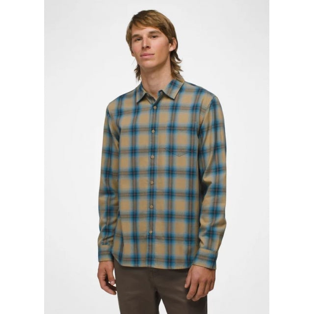 Men's Los Feliz Flannel Shirt - Soft Plaid Long Sleeve Button Down for Casual Wear & Outdoor Activities