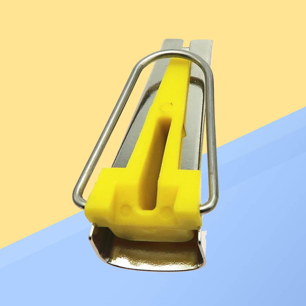 Cabilock Bias Tape Maker - Sewing & Quilting Tool for Fabric Binding, DIY Crafts & Arts (Yellow) | Perfect for Dressmaking, Quilting & DIY Projects