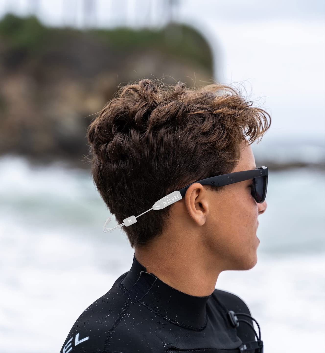 Adjustable Eyewear Retainer Strap - Secure Glasses & Sunglasses Holder with Comfortable Cable Design for Sports, Reading & Outdoor Activities