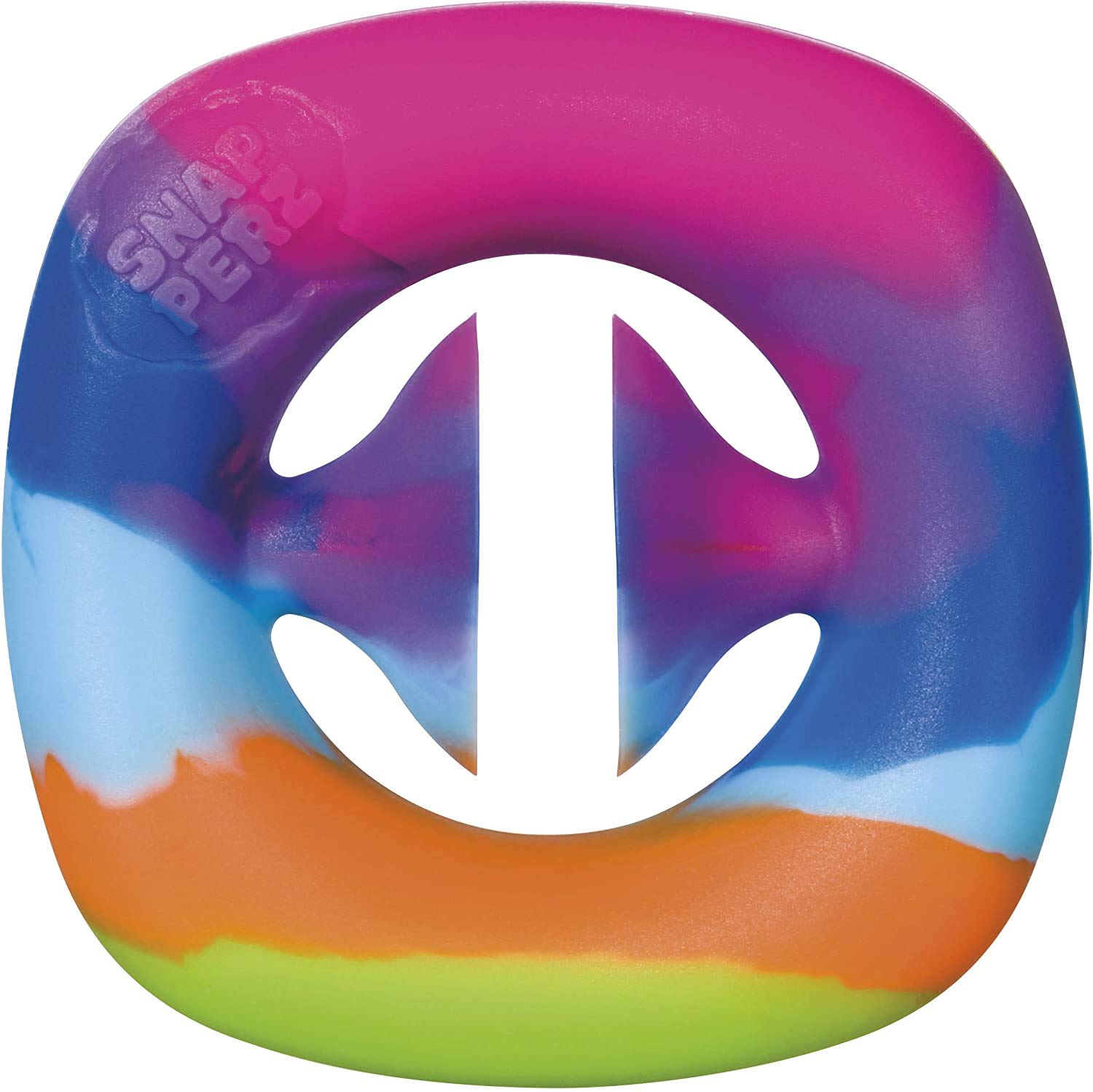 Rainbow Fidget Snapperz Sensory Toy - Squeeze, Snap & Pop for Stress Relief & Focus - Great for ADHD, Anxiety & Classroom Fidgeting - Fun Party Noise Maker & Gift for Kids & Adults