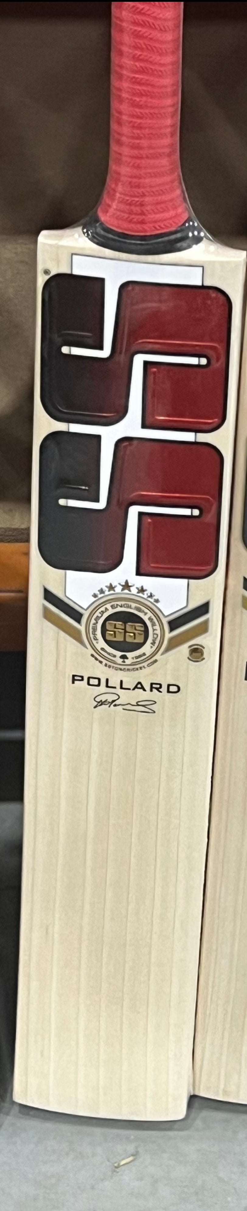SS Ton Kieron Pollard Signature Adult Cricket Bat - Premium Performance for Professional & Recreational Cricket Players - Perfect for Matches, Training, and Backyard Practice