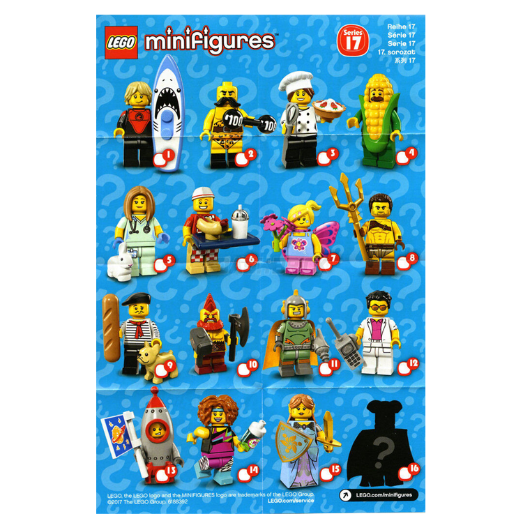 LEGO Collectible Minifigures Series 17 - Butterfly Girl (7/16) | Rare Limited Edition Building Toy for Kids & Collectors | Perfect for Birthday Gifts & Display Collections