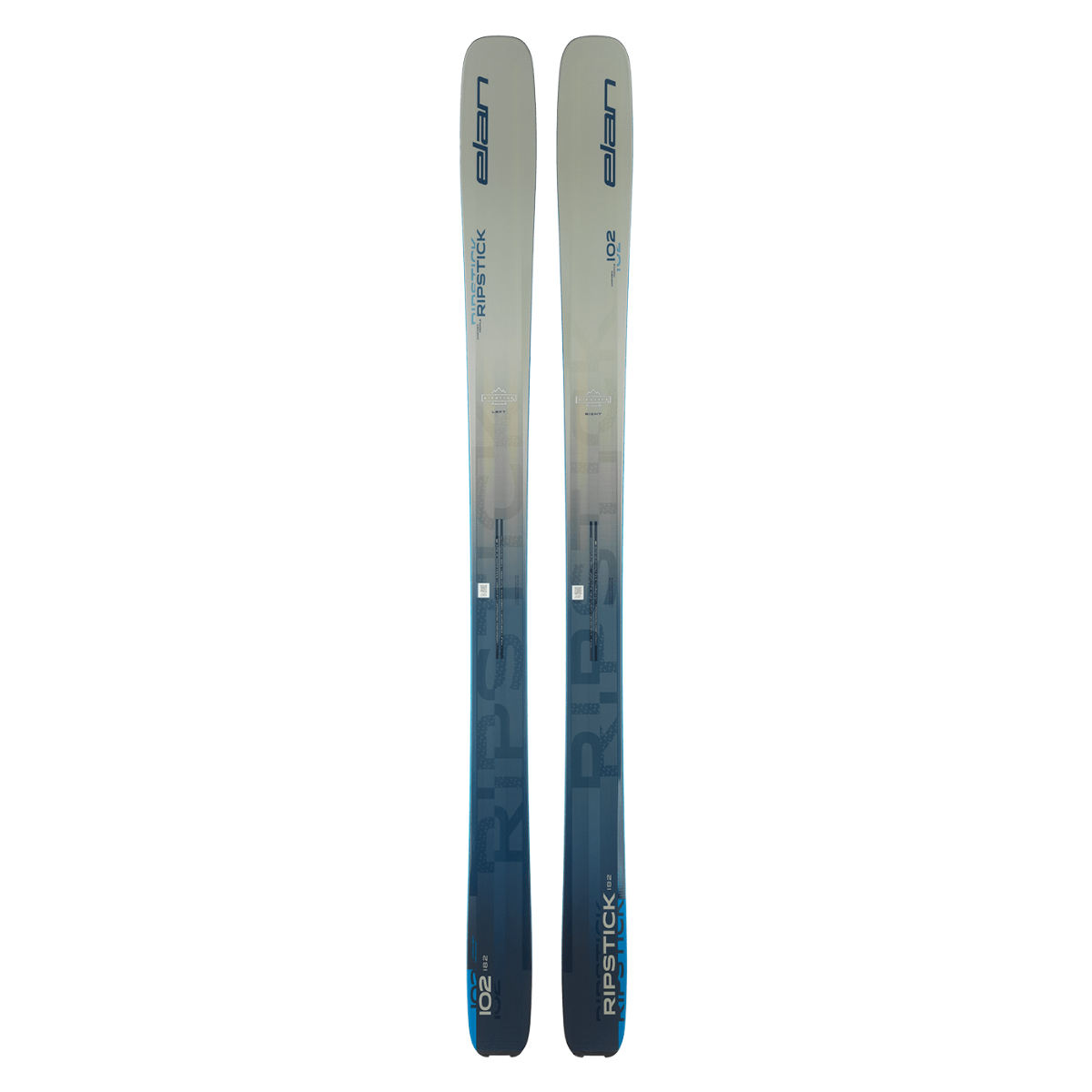 Elan RIPSTICK 102 All-Mountain Skis 2026 - Lightweight Freeride Skis for Powder & Groomers | Perfect for Backcountry & Resort Skiing