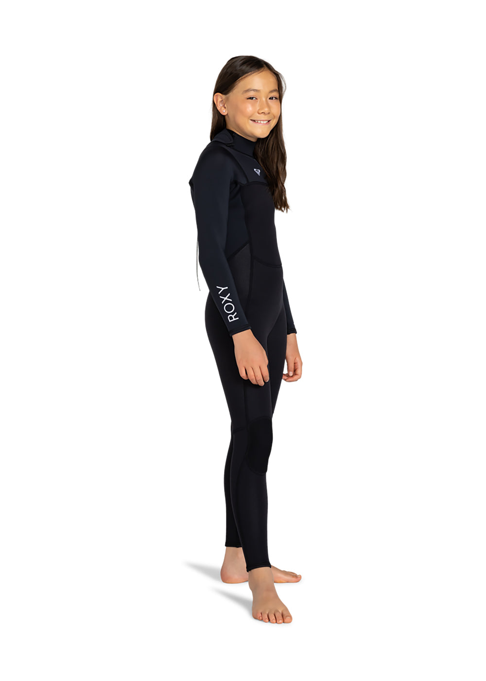 Roxy Girls Prologue 3/2mm Back Zip Full Wetsuit for Women - Warm & Flexible Surfing Suit for Cold Water Surfing, Diving & Water Sports