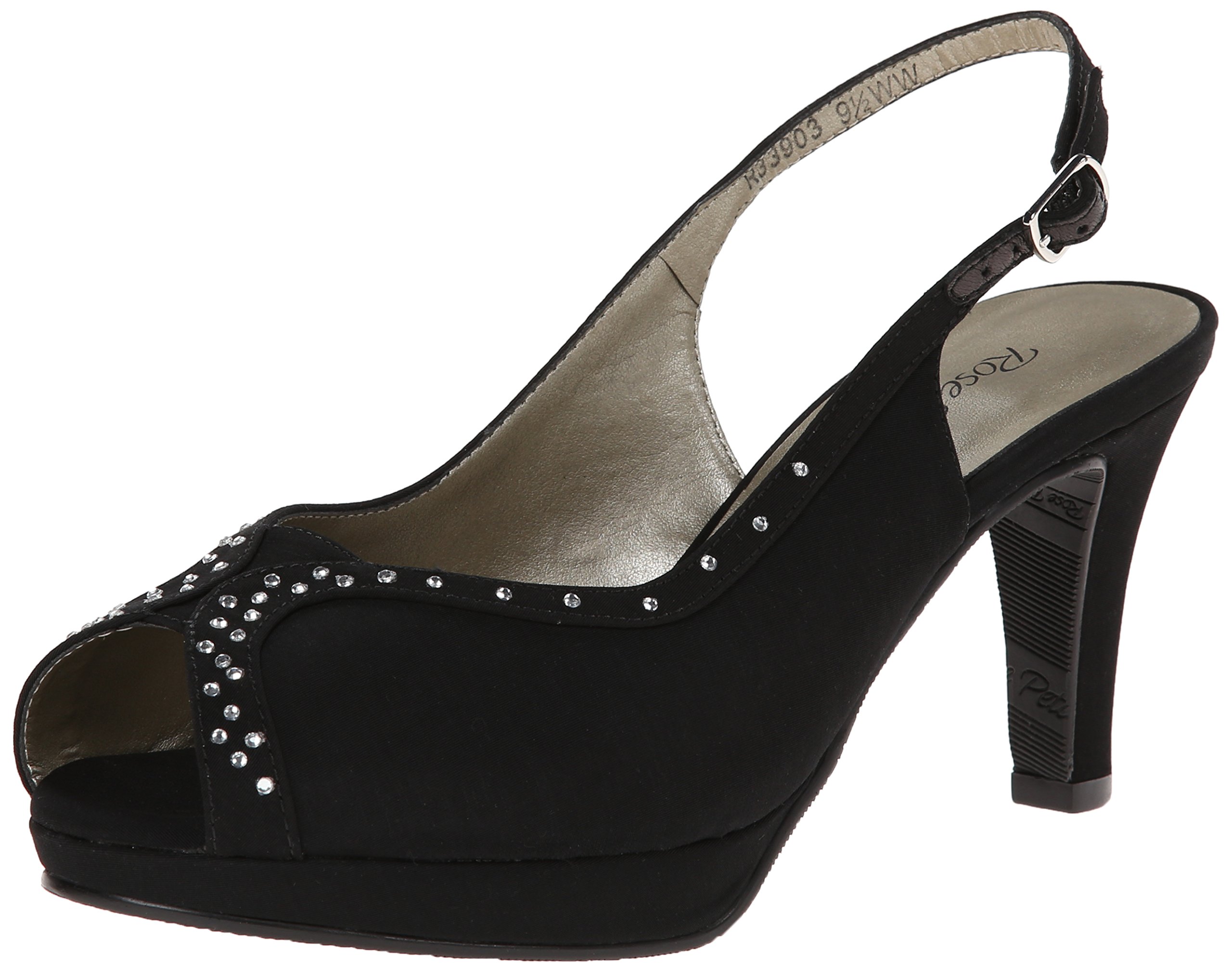 Rose Petals Women's Philly Platform Pump Shoes - Stylish High Heels for Women, Comfortable Wedding & Party Dress Pumps - Perfect for Prom, Evening Events & Office Wear