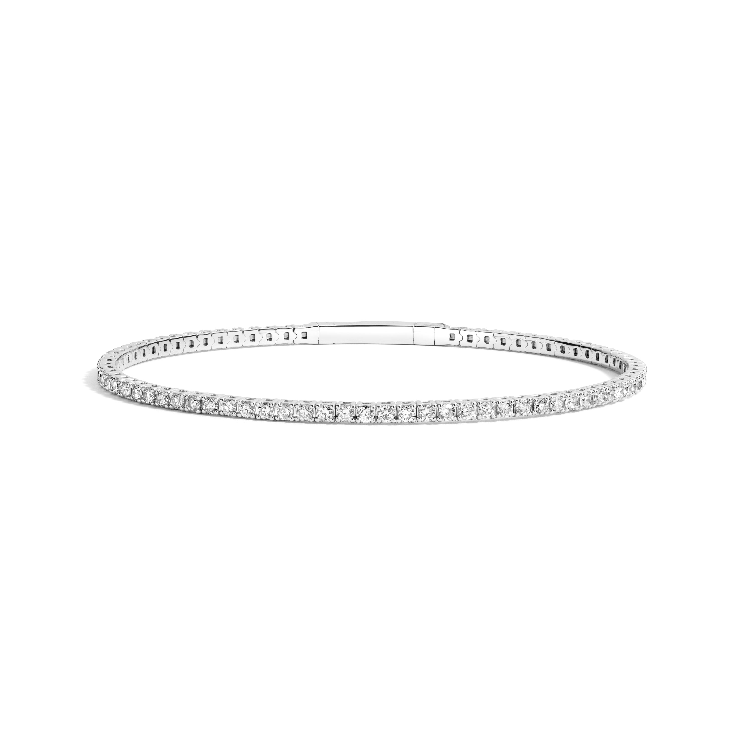 2 Carat Tennis Bracelet for Women - Elegant Diamond Tennis Bangle - Perfect for Weddings, Anniversaries & Special Occasions