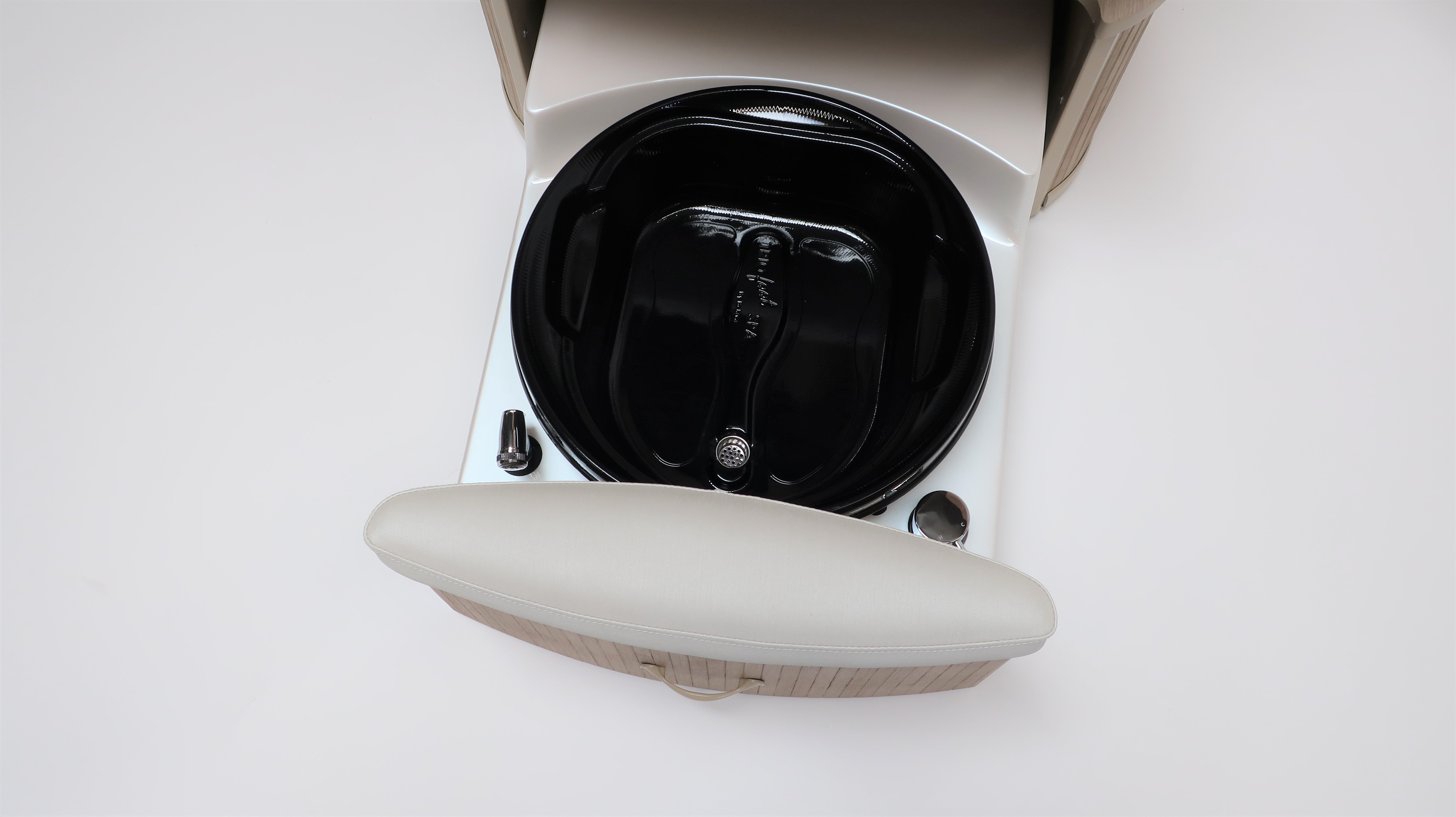 Belava Dorset Professional Pedicure Chair with Drain Pump - Spa & Salon Hydraulic Massage Foot Bath for Ultimate Relaxation