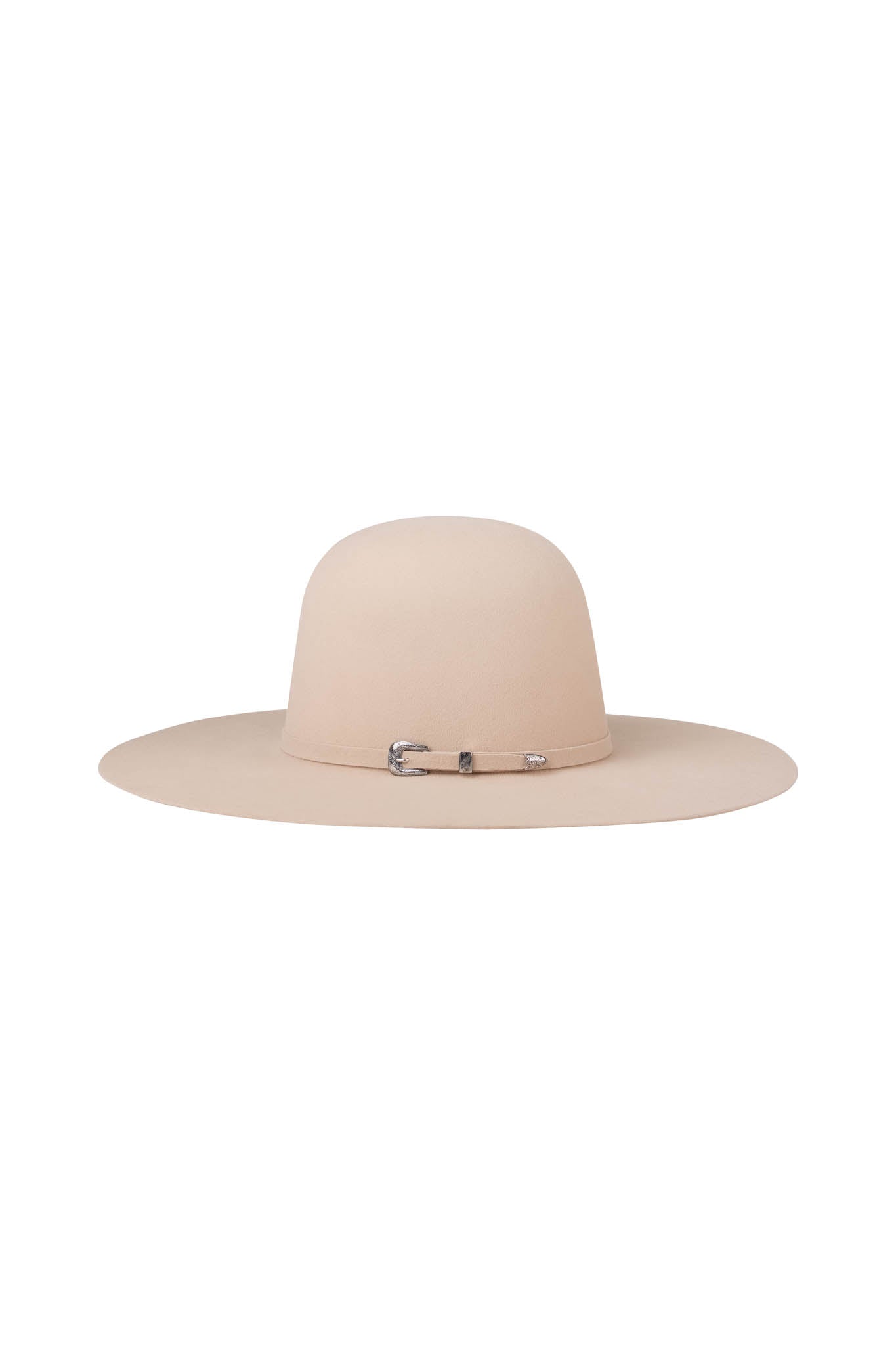 Rock'em 6X Silverbelly Beaver Blend Open Crown Felt Cowboy Hat for Men - Western Rodeo, Outdoor Rancher & Country Style Fashion Accessory