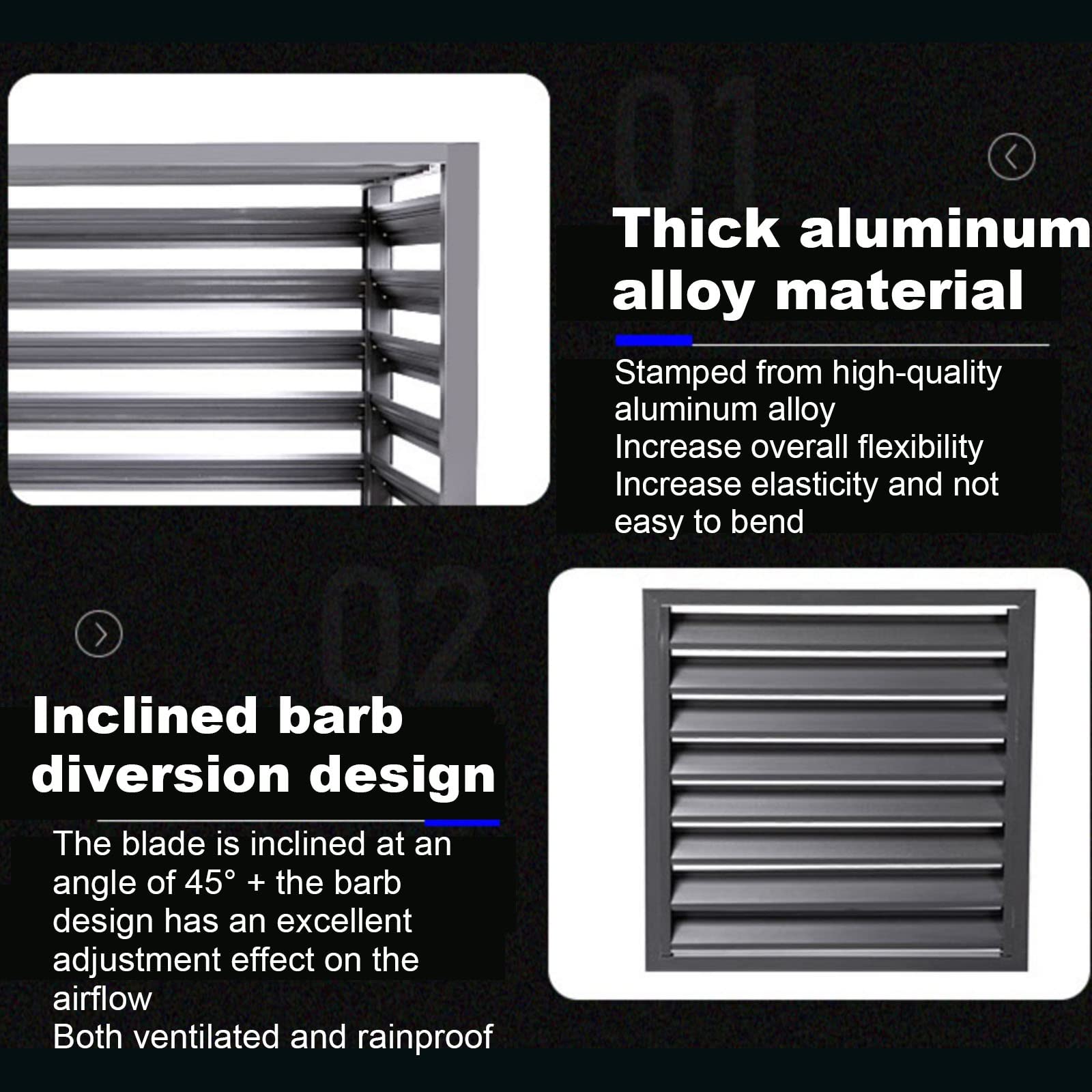 Sturdy Aluminum AC Cover Fence for Outdoor Units - Anti-Theft, Noise Reduction, Weatherproof Protection - Perfect for Backyard, Patio & Home Exterior Aesthetics