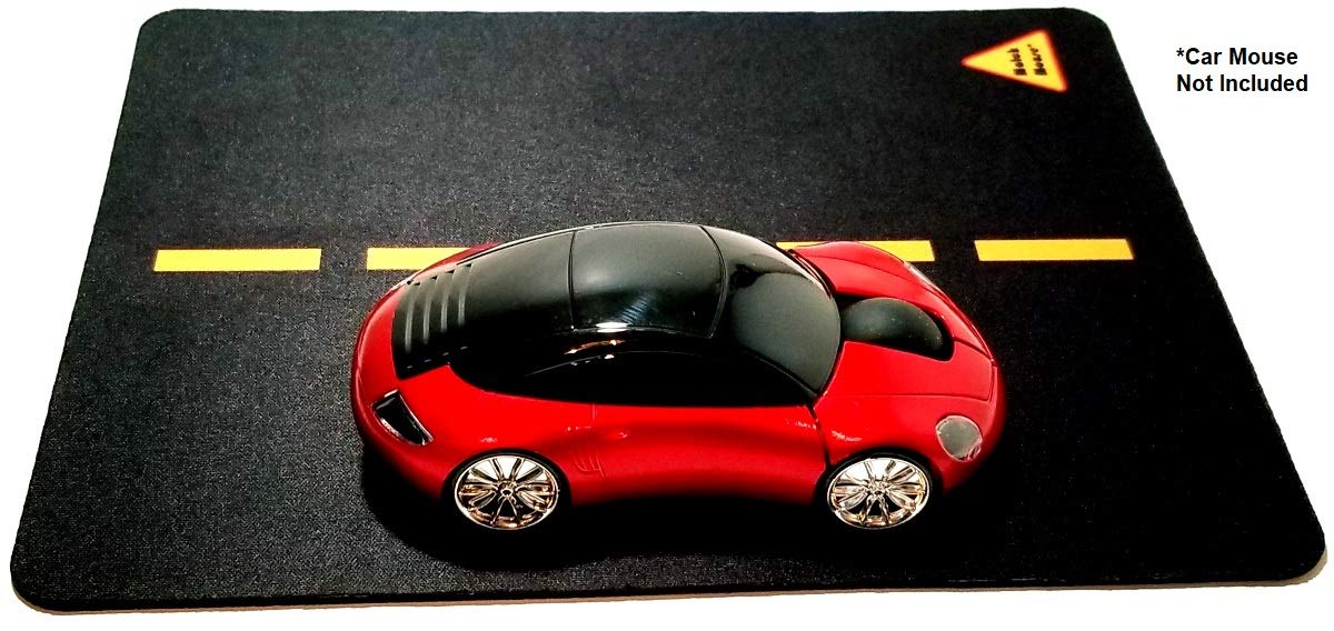 Car Shaped Mouse Pad for Cars & Motorcycles - Non-Slip Auto Industry Mousepad for Office & Gaming Use